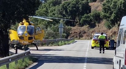 Ferit un motorista en un accident a la GI-614 a Cadaqués
