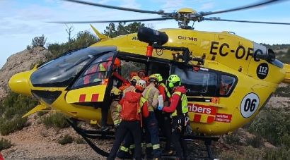 Rescaten una dona de 70 anys accidentada en una zona de difícil accés al Cap de Creus