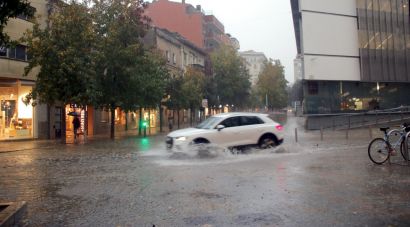 El Meteocat eleva al màxim el perill per pluges torrencials a Girona