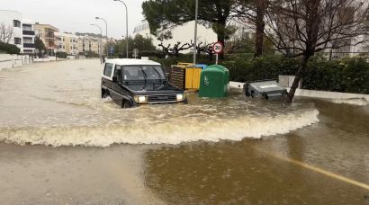L’Alt Empordà registra més de 300 mm en un gener molt plujós