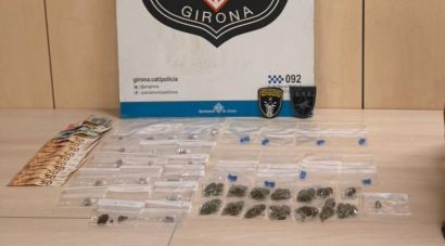 La Policia Municipal deté dues persones per drogues a la zona de Girona Est