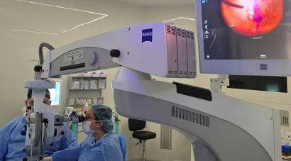 L’Hospital de Blanes realitza la primera cirurgia de retina