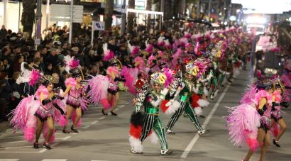 La Gran Rua del Carnaval de Platja d’Aro reuneix 76 colles i 5.400 figurants