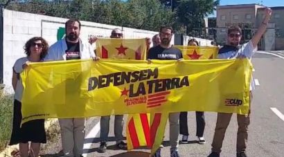 La CUP denuncia el tancament d’un camí públic a Sant Climent per exercicis militars