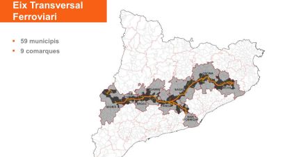 L'Eix Transversal Ferroviari: 250 km de Lleida a Girona en una hora i mitja