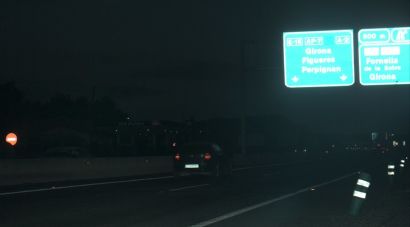 Enxampen un conductor a 208 km/hora un tram de l'A-2 a Aiguaviva limitat a 100