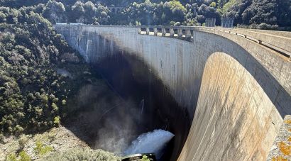Presenten el pla d’emergència per una hipotètica ruptura de la presa de Susqueda