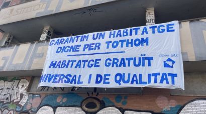 El Sindicat d’Habitatge exigeix alternatives pels residents de l’antiga fàbrica Simon