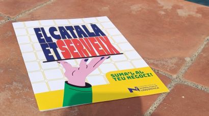 Palafrugell impulsa una campanya per reforçar l’ús del català a bars i restaurants