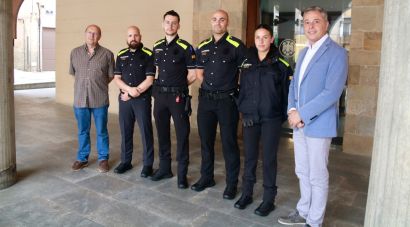Sant Joan de les Abadesses estrena quatre guàrdies municipals després de suprimir la Policia Local