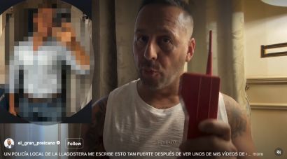 Un policia de Llagostera, apartat per buscar el telèfon d’un influencer que caça pederastes