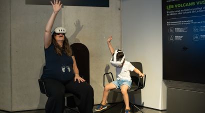 L’Espai Cràter estrena una experiència immersiva per sobrevolar els volcans de la Garrotxa