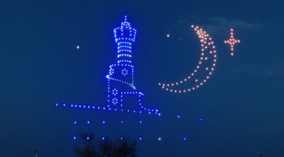 El Drone Show Festival debuta a Empuriabrava amb milers d’espectadors