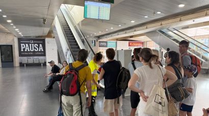 Sorpresa i resignació a l’R11 a Girona per les afectacions de l’esvoranc de Montcada