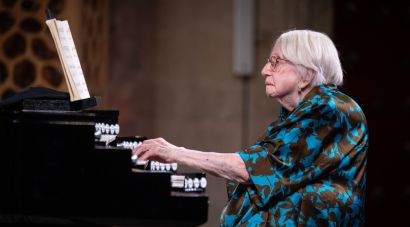 Montserrat Torrent celebra els 100 anys portant per primera vegada l’orgue al Festival de Peralada