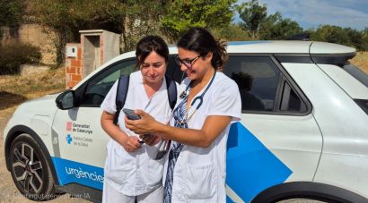 Sanitaris de Bàscara geolocalitza masies aïllades per agilitzar l’atenció domiciliària