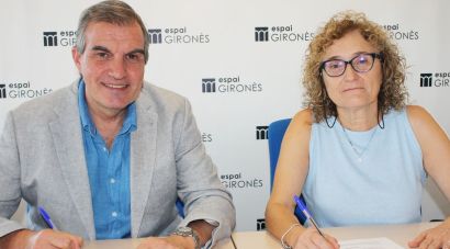 L’Espai Gironès renova per quart any el suport al Club de Patinatge Artístic Girona