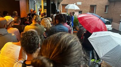 Vidreres es concentra per dir ''prou'' a la violència masclista