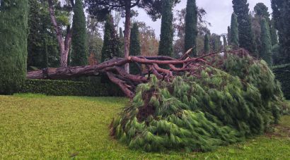 Lloret tanca els Jardins de Santa Clotilde i la piscina, afectats per les pluges