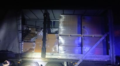Detenen un jove a l’AP-7 a Aiguaviva per robar mercaderia d’un camió valorada en 64.000 euros