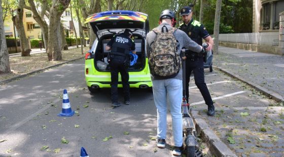 Olot ja ha imposat 80 sancions aquest any a usuaris de patinets elèctrics