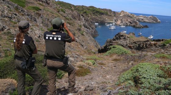 Els Agents Rurals han superat les 1.800 intervencions aquest estiu a Cap de Creus i el Montgrí