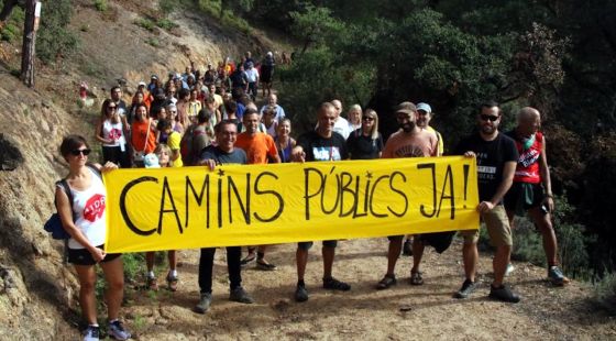 SOS Costa Brava i SOS Lloret reclamen la reobertura del camí de ronda de Can Juncadella