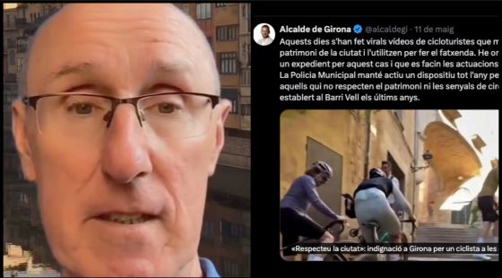 Un expat britànic resident a Girona es fa viral criticant l’incivisme d’alguns ciclistes