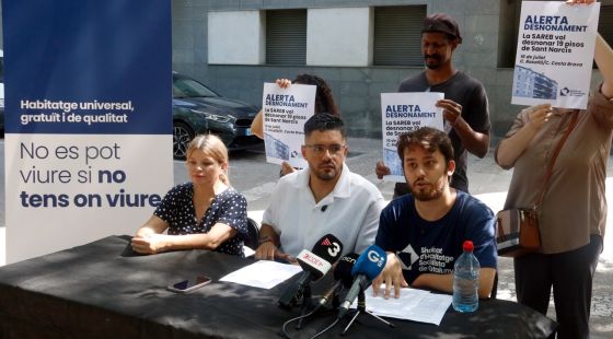 El Sindicat d’Habitatge alerta que el desnonament de 18 famílies a Girona continua vigent