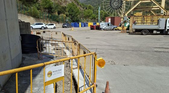 Endesa inverteix 650.000 euros per reforçar la xarxa elèctrica de Portbou