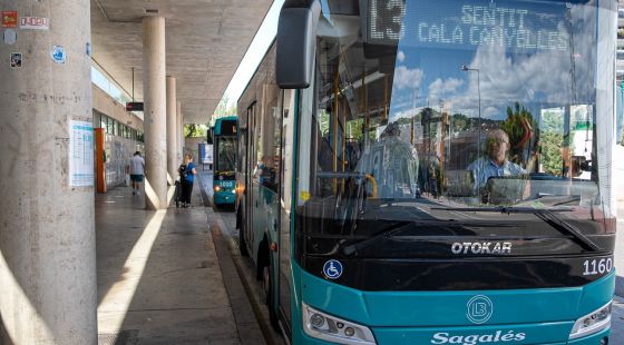 El bus urbà de Lloret supera els 350.000 viatgers i creix un 9,3%