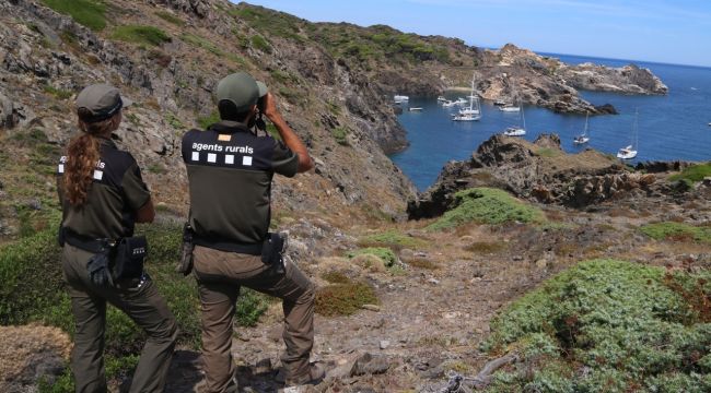 Les comarques gironines concentren més de 34.600 actuacions dels Agents Rurals el 2025