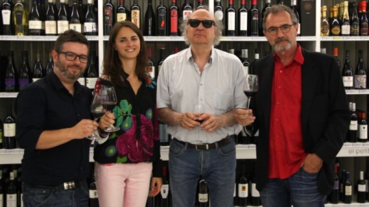D'esquerra a dreta: Xavi Pascual, Laura Masramon, Jaume Sisa i Quimi Portet © ACN