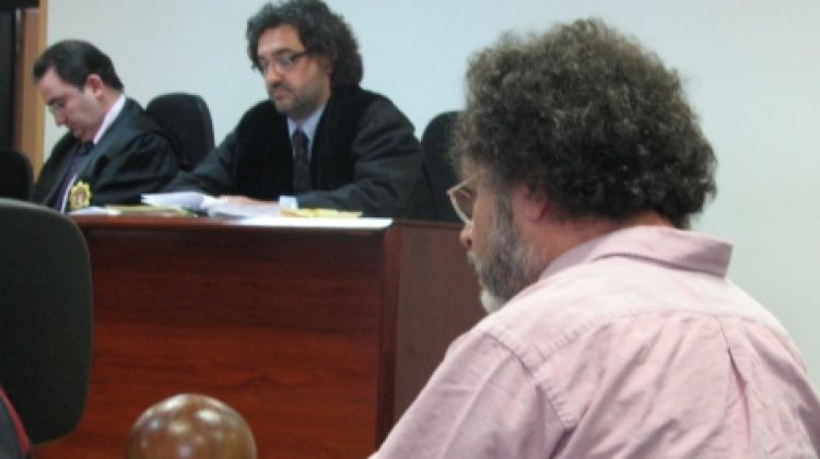 Juan Garcia Baena, quan el van jutjar a l'Audiència de Girona (arxiu) © ACN