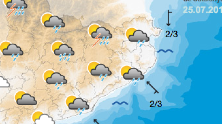 Previsió meteorològica per avui