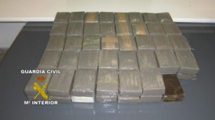 La droga intervinguda per la Guàrdia Civil