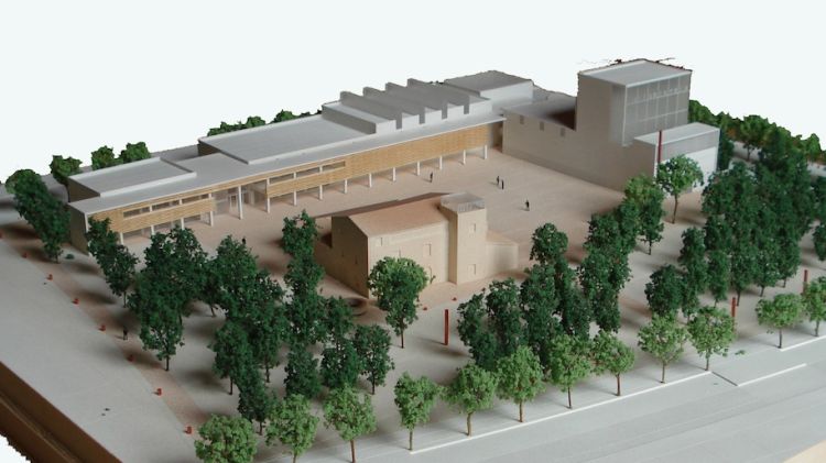 Maqueta de la zona una vegada finalitzades les tres fases © AG