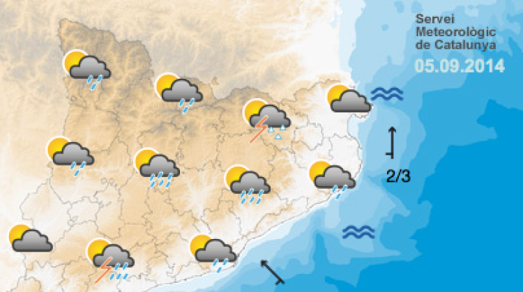 Previsió per aquesta tarda