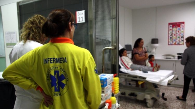 La primera pacient atesa a urgències ha estat una nena de set anys © ACN