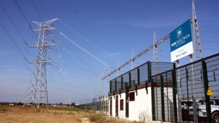 La subestació de la MAT dels 400 kV a Santa Llogaia d'Àlguema © ACN