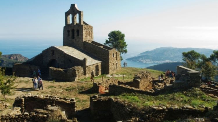 El poblat de Santa Creu de Rodes al Port de la Selva © ACN