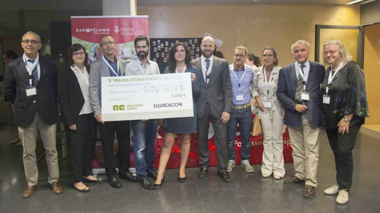 Els creadors de l'aplicació mòbil Codiwise, juntament amb l'organització