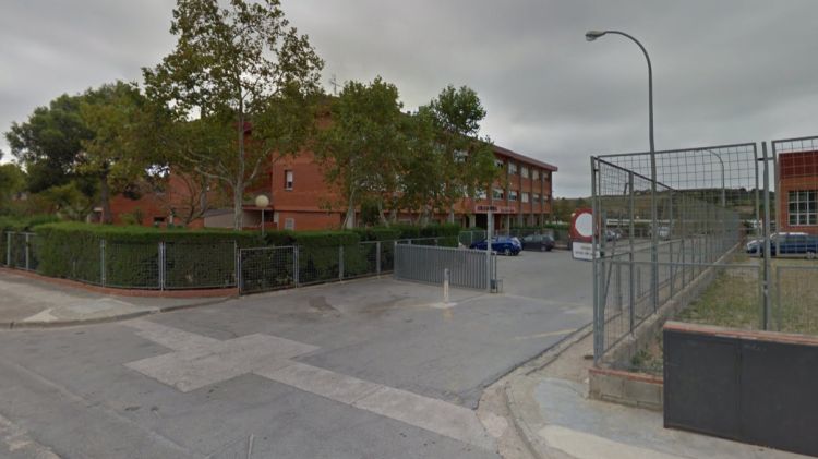 Entrada del CEIP Pous i Pagès