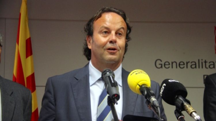 El nou director de la Casa de la Generalitat, Josep Puigbert © ACN