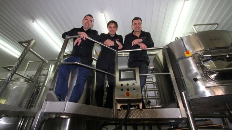 Els responsables de Cervesa Marina © Joaquim Llorens