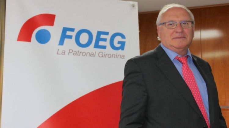 L'empresari Ernest Plana, que va accedir a la presidència de la Foeg el gener del 2013 © ACN