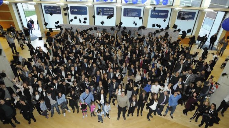 Alguns dels graduats d'aquest any