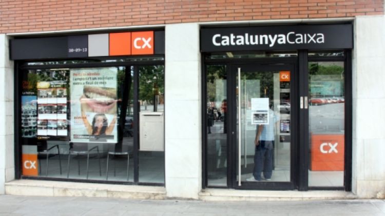 Una oficina de CatalunyaCaixa © ACN