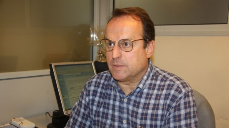 Manel Toro aquest matí atenent a la premsa © ACN
