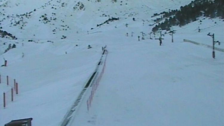 Les pistes, aquesta tarda, tancades